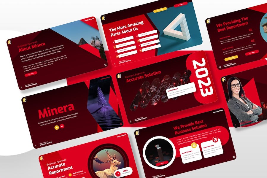 商务项目展示融资计划Keynote模板 - PPT派