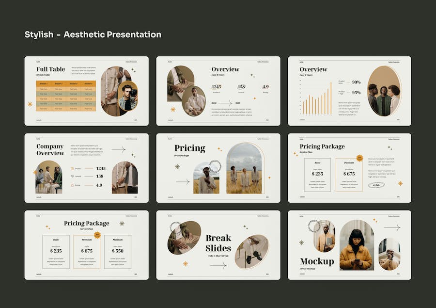 时尚服装品牌推介讲述Keynote模板 - PPT派