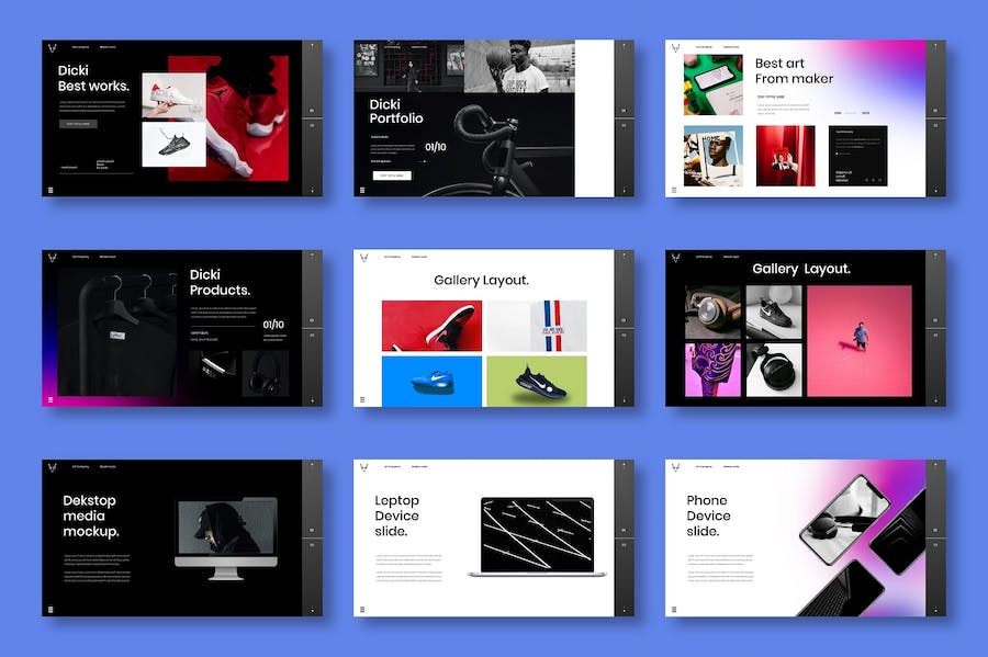 商务项目方案运营展示推进Keynote模板 - PPT派