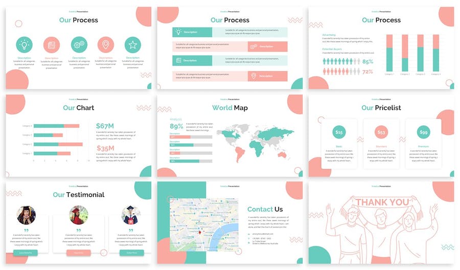 创意设计代理公司服务Keynote模板 - PPT派