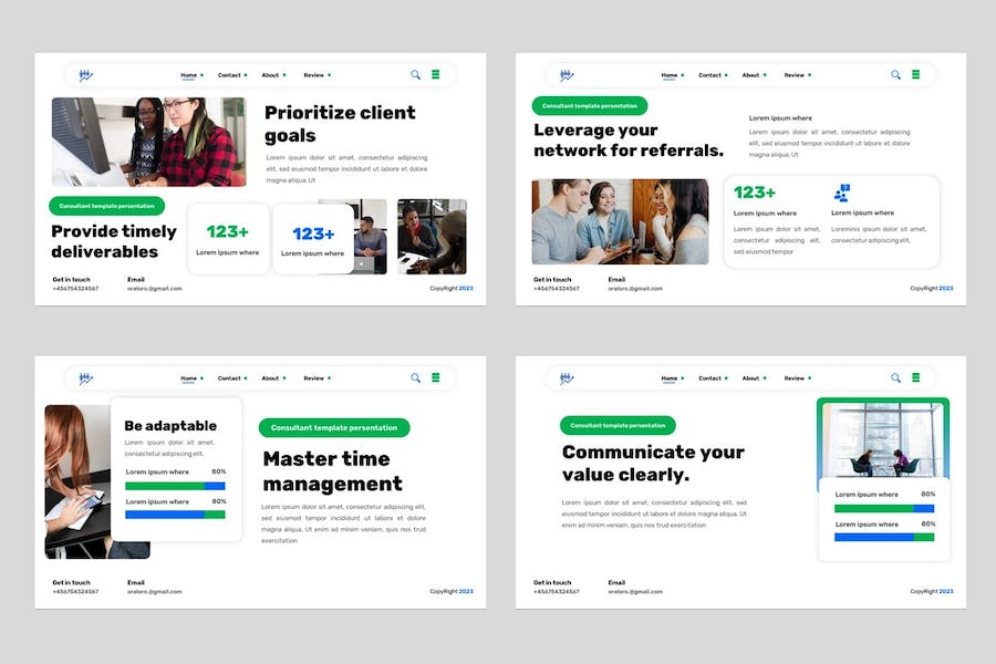 咨询服务讲述方案展示业务推介运营Keynote模板 - PPT派