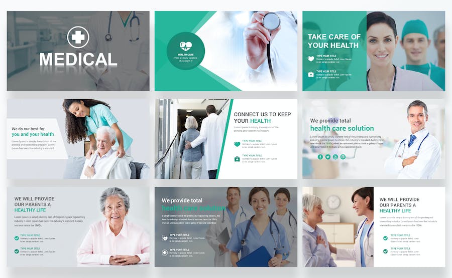 医疗诊疗专业讲座Keynote模板 - PPT派
