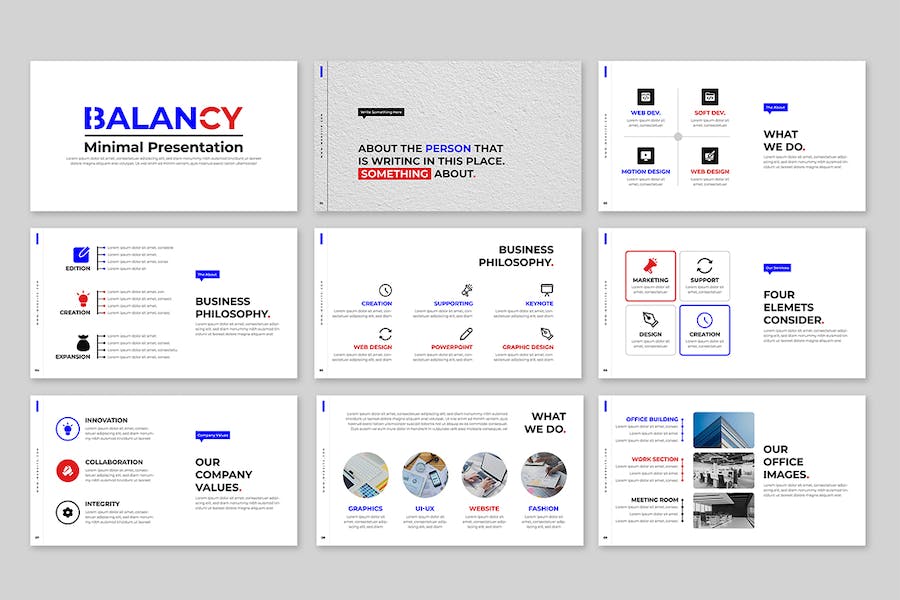 商务品牌建设方案展示PPT模板 Retry - PPT派