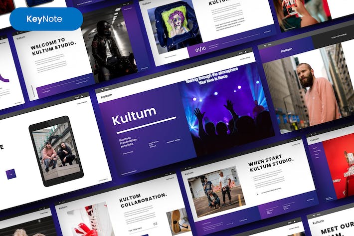 商业运营推广营销策略Keynote模板 - PPT派