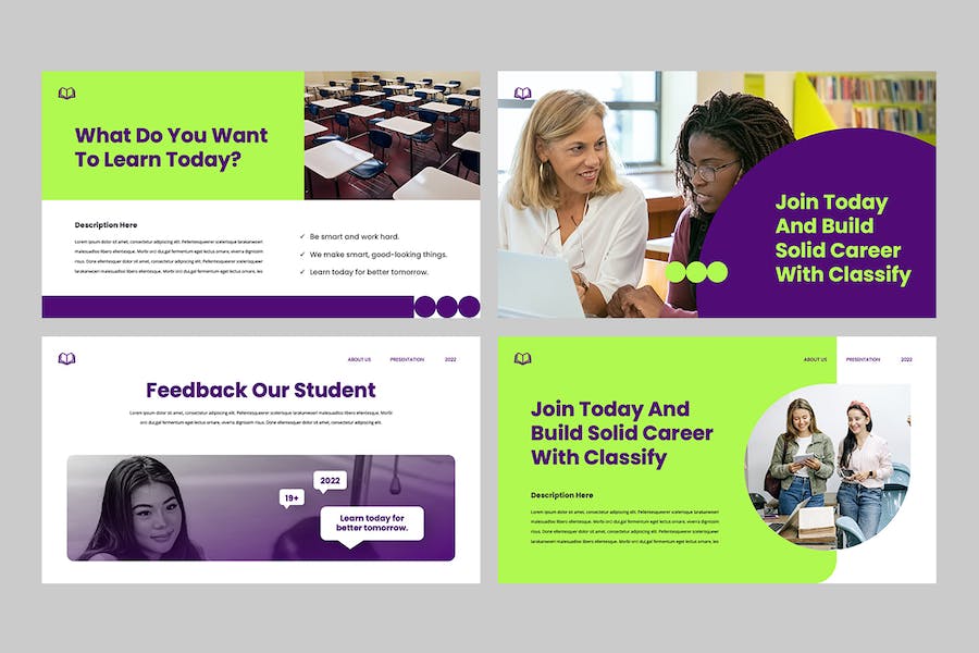 教育分类课程设计体系Keynote模板 - PPT派