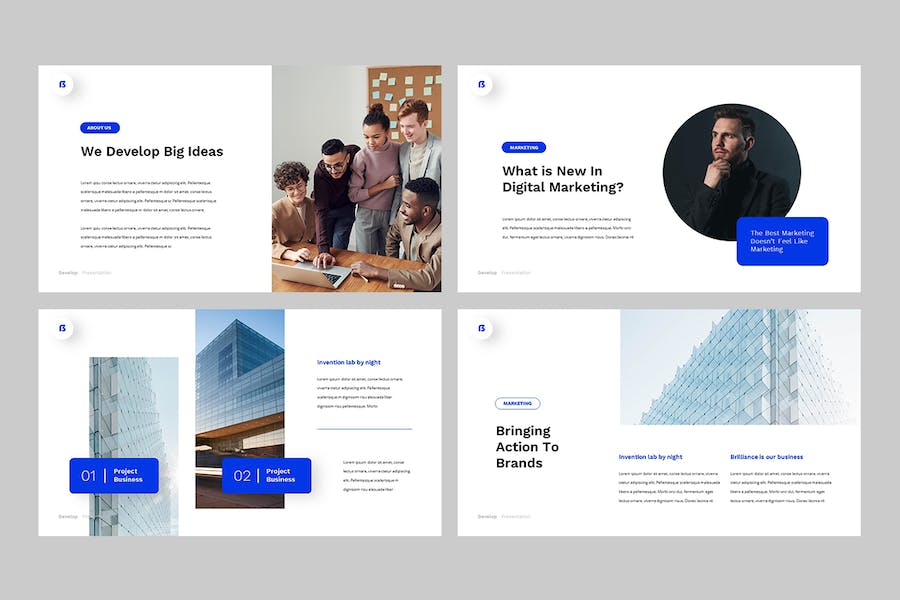 业务开发项目推介路演书Keynote模板 - PPT派