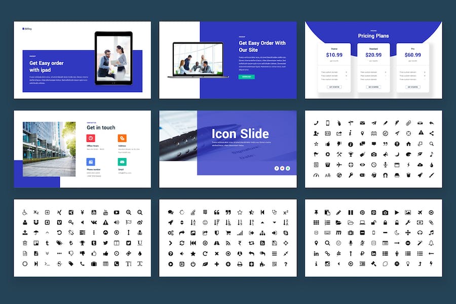 商务财务领域展 PPT模板 - PPT派