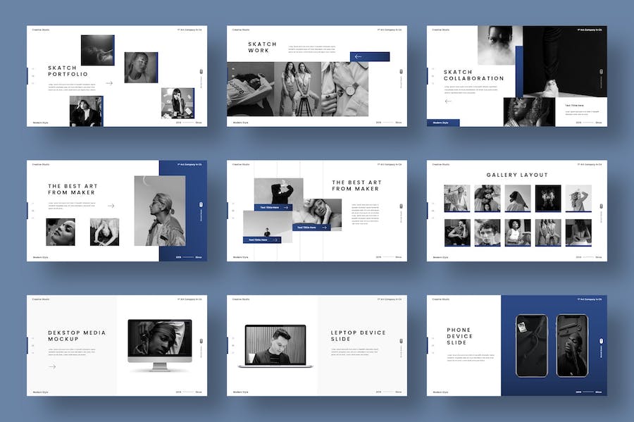 手绘风格商务项目策划方案PPT模板 - PPT派