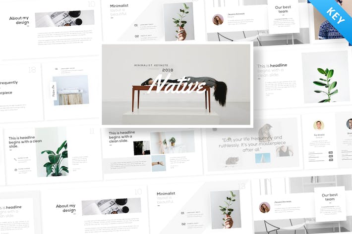 Native-minimalist-keynote-presentation-template- PPT派