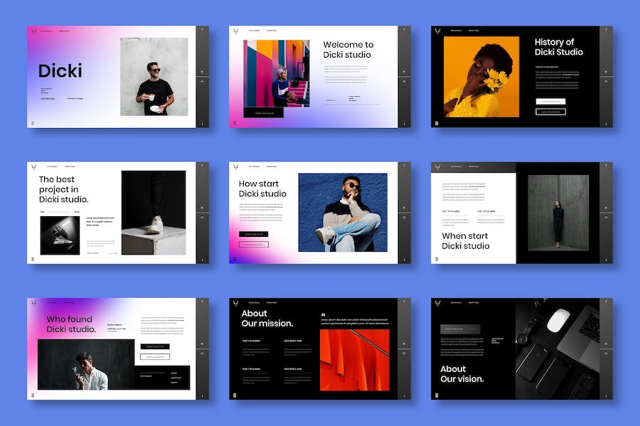 商务项目方案运营展示推进Keynote模板 - PPT派