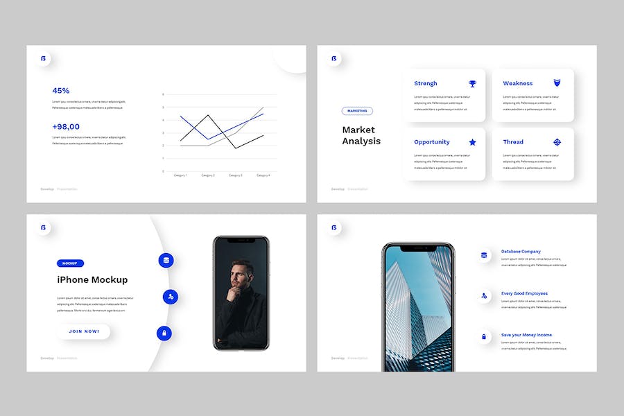 业务开发项目推介路演书Keynote模板 - PPT派