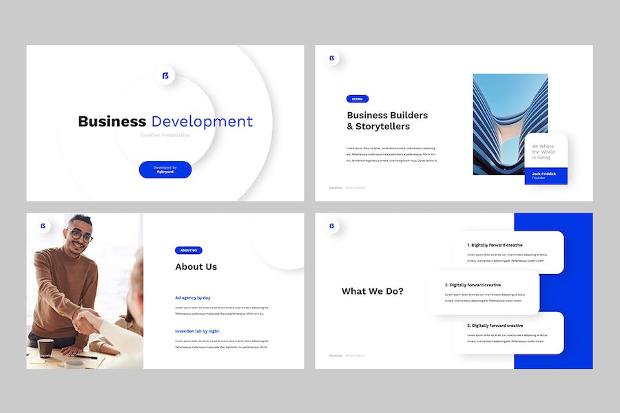 业务开发项目推介路演书Keynote模板 - PPT派