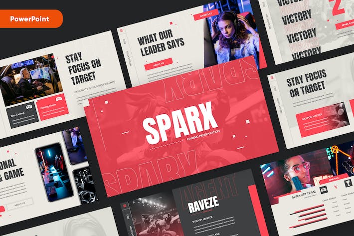 电竞游戏产品推介宣传展示营销方案PPT模板 - PPT派