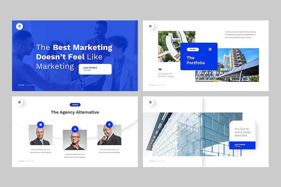 业务开发项目推介路演书Keynote模板 - PPT派