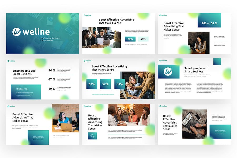 医疗健康互联网平台推广PPT模板 - PPT派