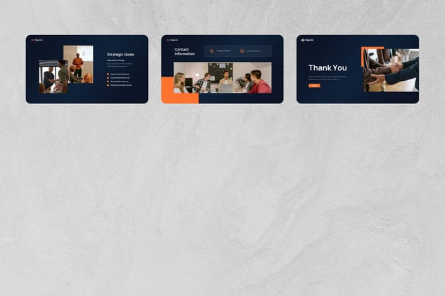 公司报告年度工作总结Keynote模板 - PPT派