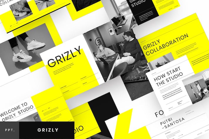 Grizly-商务-PowerPoint-模板 - PPT派