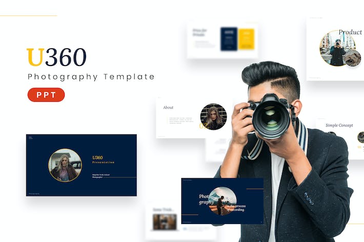 科技感设计展示PPT模板 - PPT派