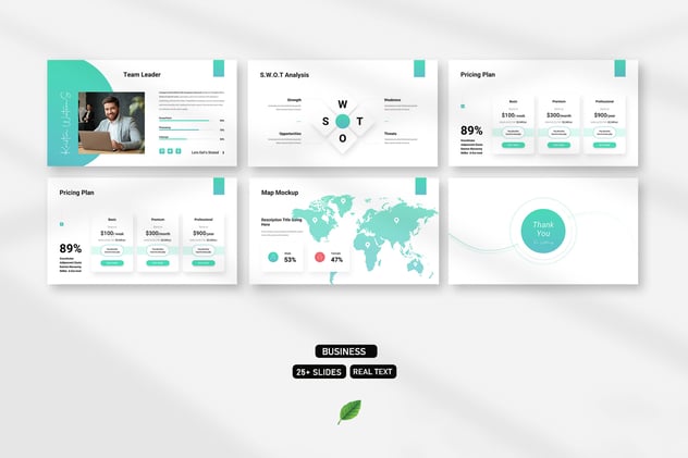 融资路演商业计划书PPT模板 - PPT派