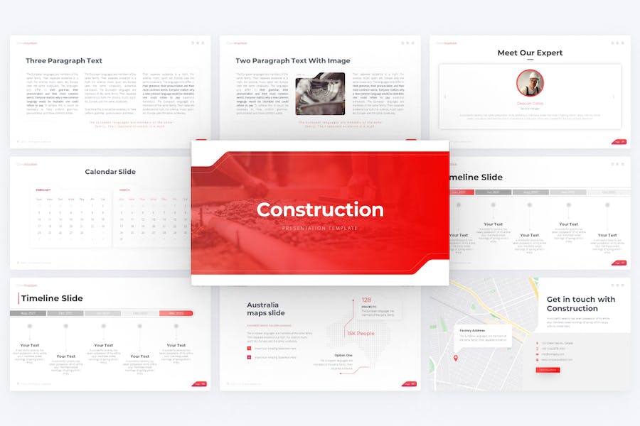 Construction-industry-modern-powerpoint-template - PPT派