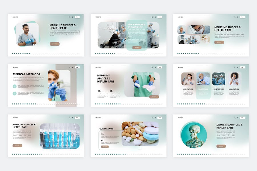 医疗机构诊疗健康服务推介专业医学宣传展示PPT模板 - PPT派