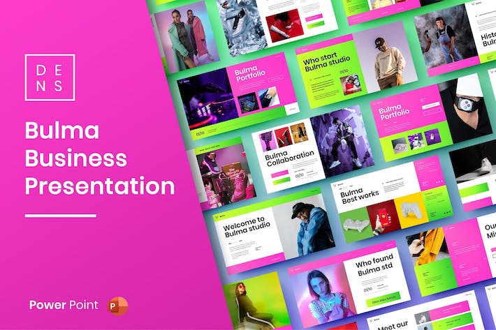 粉色时尚商务品牌营销PPT模板 - PPT派