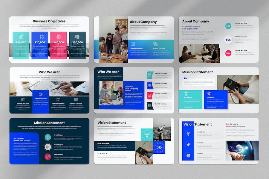 商业计划融资融资PPT模板 - PPT派