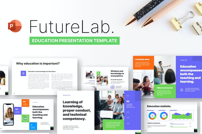 Future-lab-creative-education-powerpoint-template - PPT派