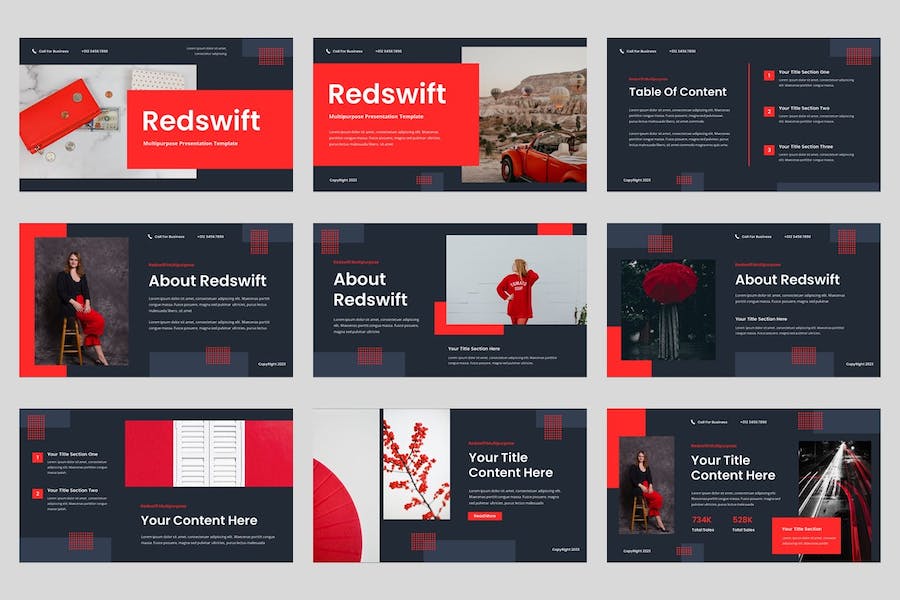 创意多用途讲述展示设计应用推广PPT模板 - PPT派