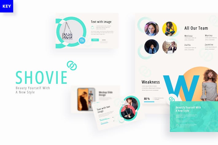 创意商业品牌推广Keynote模板 - PPT派