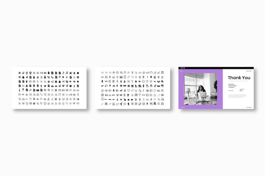 商务企业产品服务推广营销Keynote模板 - PPT派