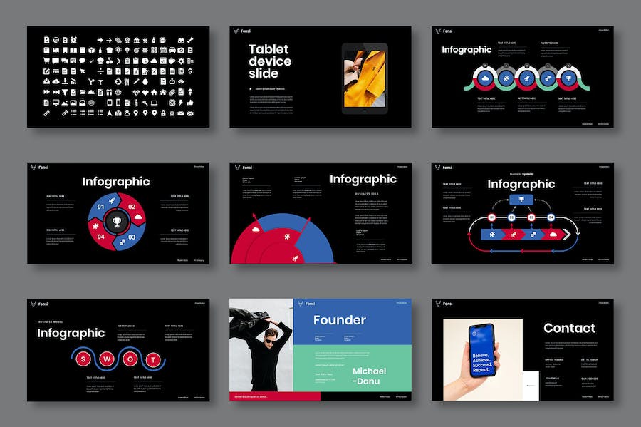 商务业务项目方案介绍Keynote模板 - PPT派