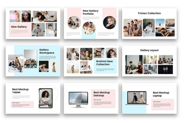 商务项目方案工作总结PPT模板 - PPT派