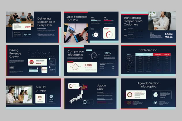 销售工具包营销推广方案PPT模板 - PPT派