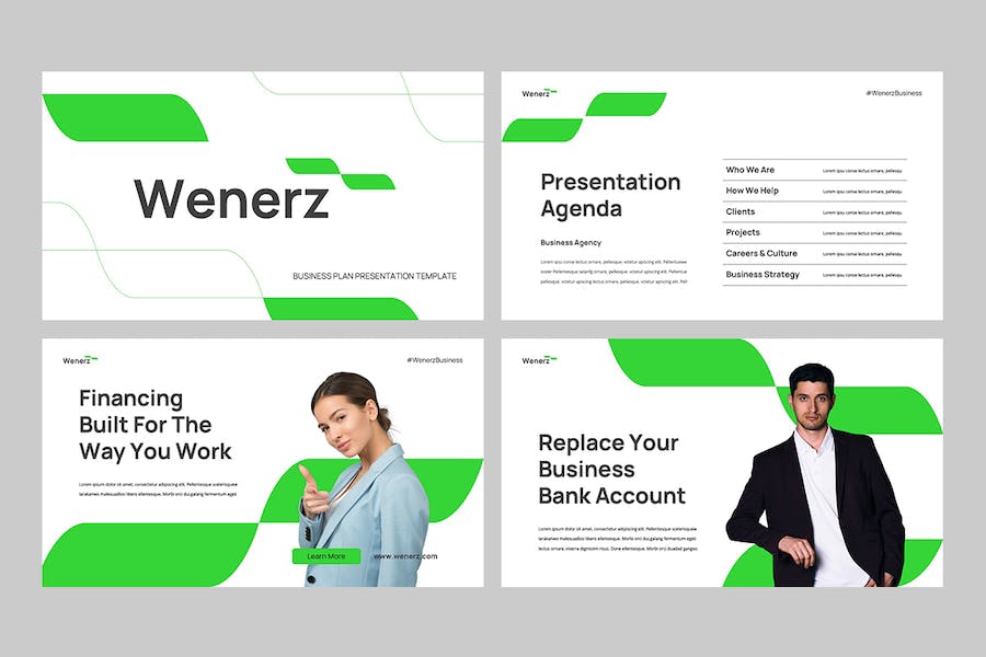 商务广告投放营销推广PPT模板 - PPT派