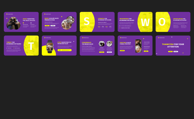 经济金融营销策略推广PPT模板 - PPT派