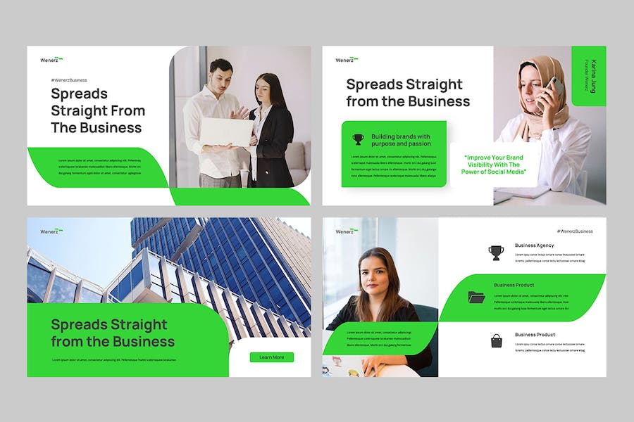 商务广告投放营销推广PPT模板 - PPT派