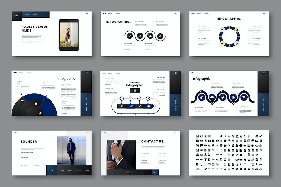 商务业务融资计划书Keynote模板 - PPT派