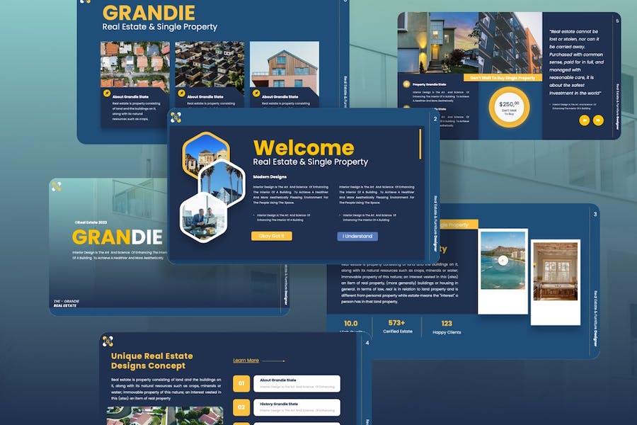 房地产讲述展示销售推介方案Keynote模板 - PPT派