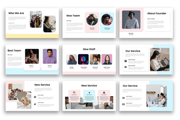 商务项目方案工作总结PPT模板 - PPT派