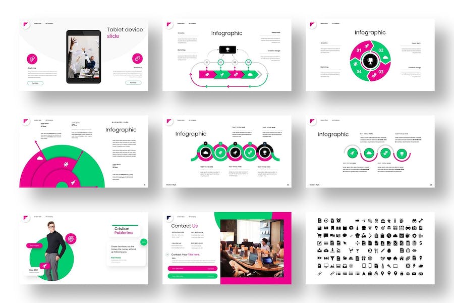 商业企业投资合作方案展示Keynote模板 - PPT派