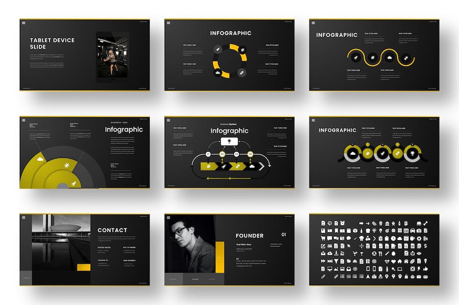 商务企业战略发展方案Keynote模板 - PPT派