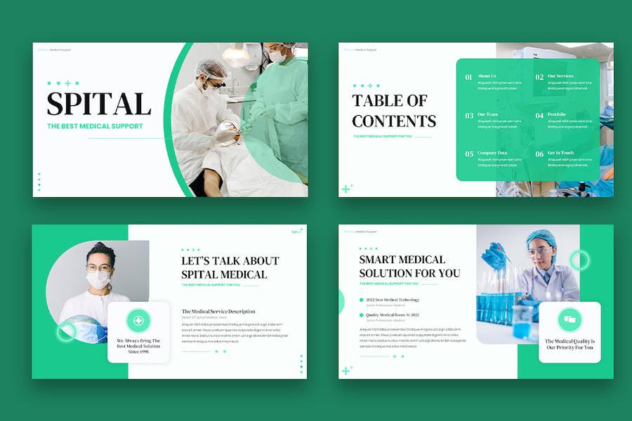 医学教育课程知识讲述教学展示方案PPT模板 - PPT派