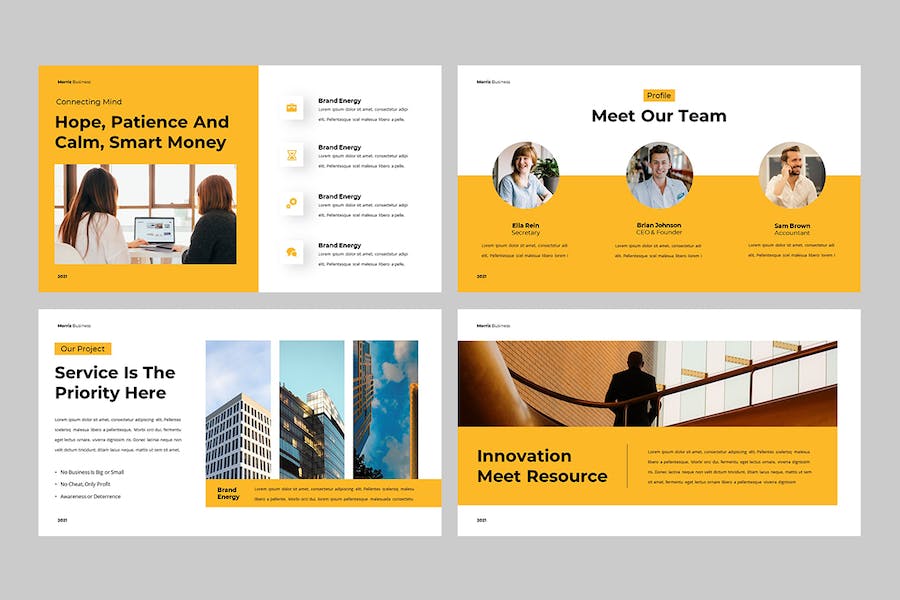 商务主题演讲方案展示Keynote模板 - PPT派