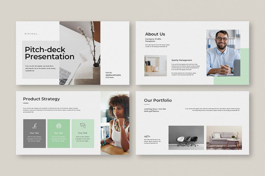 商务融资路演演讲计划Keynote模板 - PPT派