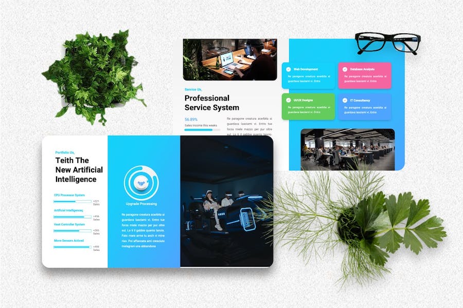 科技创新技术产品展示Keynote模板 - PPT派