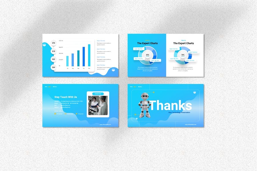 科技创新技术产品展示Keynote模板 - PPT派