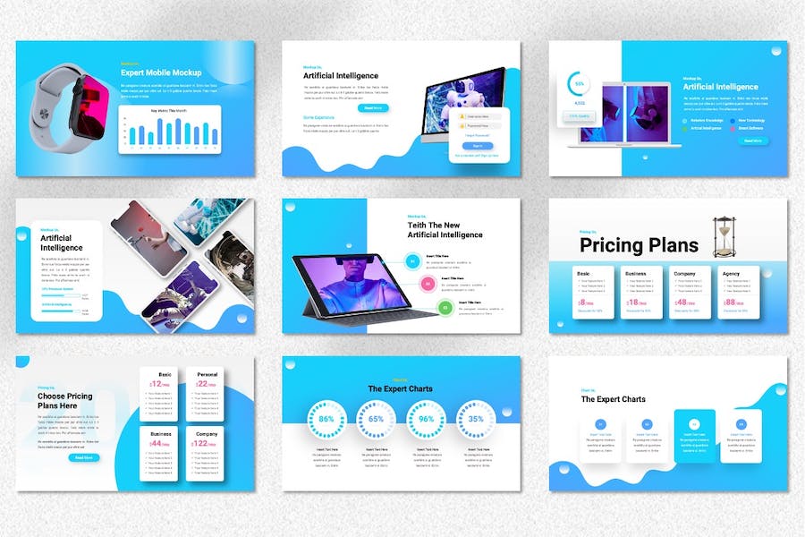 科技创新技术产品展示Keynote模板 - PPT派