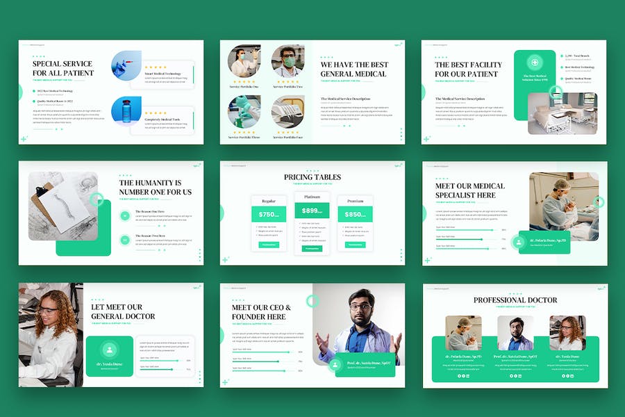 医学教育课程知识讲述教学展示方案PPT模板 - PPT派