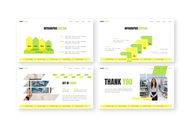 人工智能技术科技教育培训应用PPT模板 - PPT派